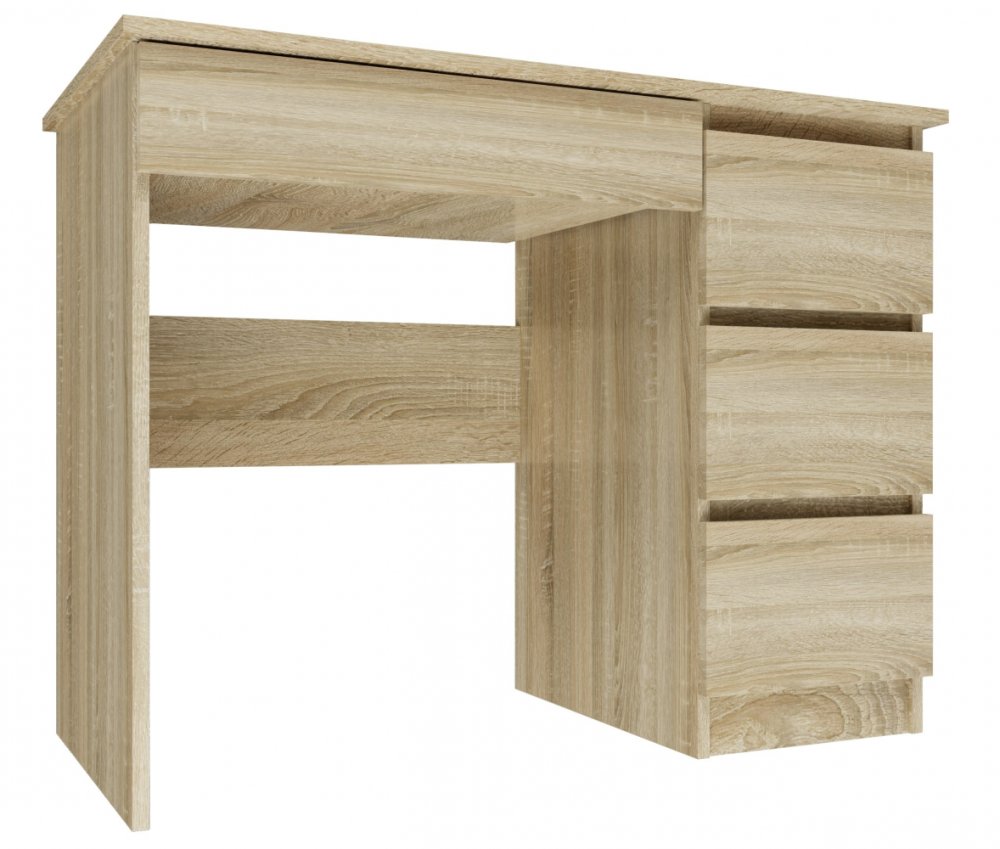 Artenat Pracovný stôl Mijas P, 98 cm, dub sonoma